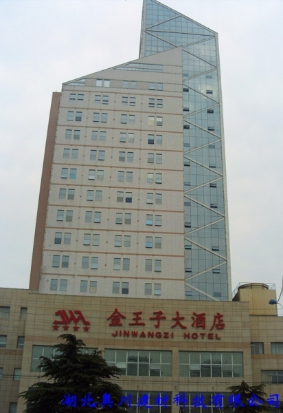 荊門金王子大酒店隔墻案例