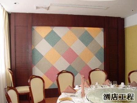聚酯纖維吸音板隔音墻