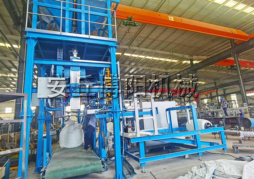 碳酸鈣粉全自動噸袋包裝機(jī)的工作流程工作流程是什么？