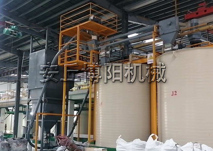 粉煤灰噸袋拆包機的工作原理和特點是什么呢？