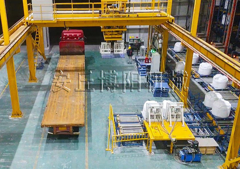 氯酸鈉全自動噸袋裝車機主要機構和工作流程是什么？