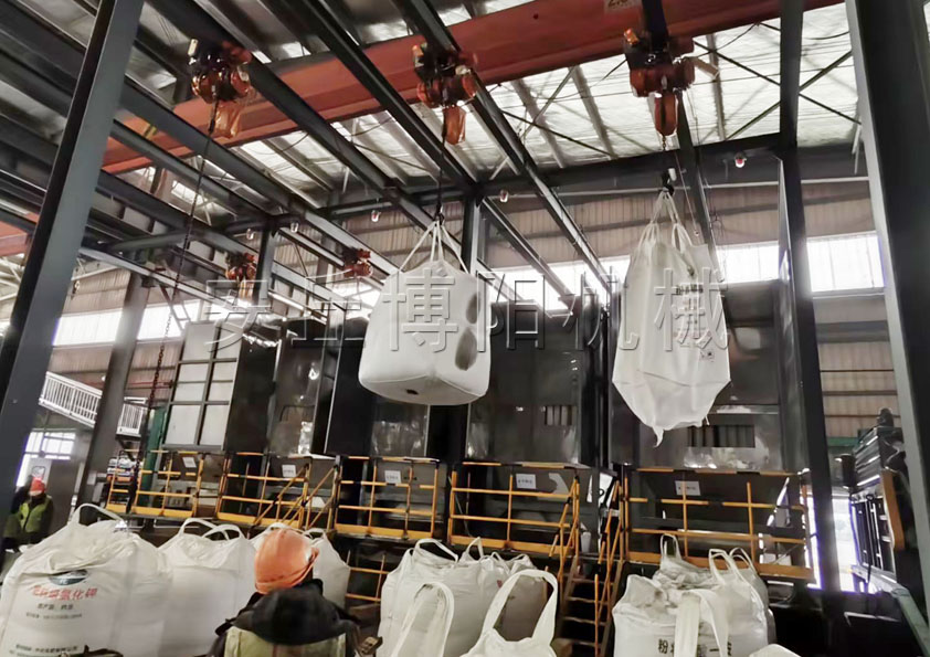 氯化鈉噸袋破袋機核心組成 無塵噸袋拆包機主要特點